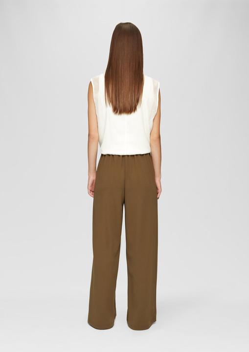 Produktbild s.Oliver Bluse Ärmellose Chiffon-Bluse mit Jerseyfutter (34)