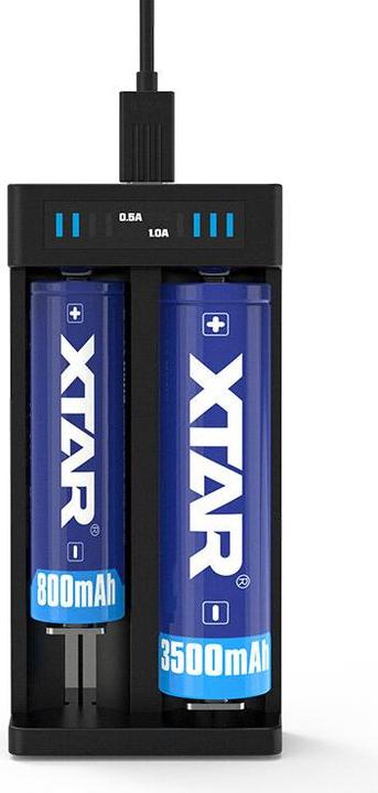 Actual product image Xtar Battery Charger MC2 Plus (1 pcs., A, C, AAAA, AAA, AA, D, Chargers without battery)