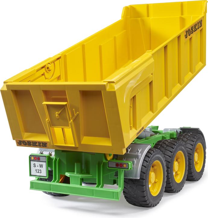 Actual product image Bruder Joskin tub tipping trailer