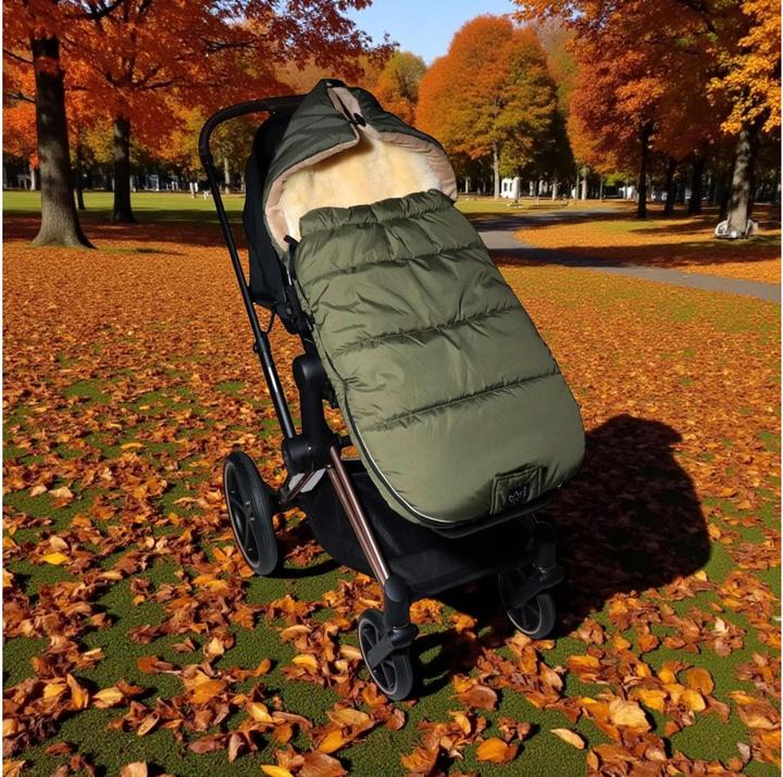 Produktbild Kaiser Baby Kaiser Thermo Fusssack mit Lammfelleinlage Sheepy, kaki