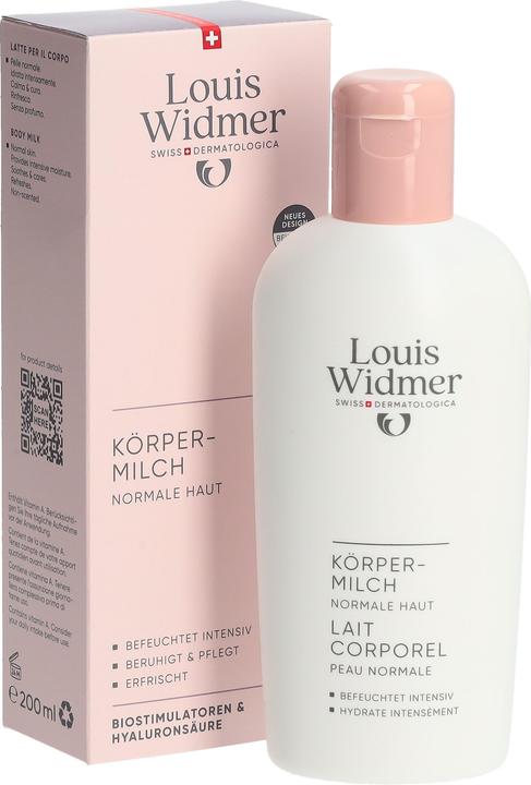 Image du produit Widmer Louis Körpermilch ohne Parfum 200 ml (Lait pour le corps, 200 ml)