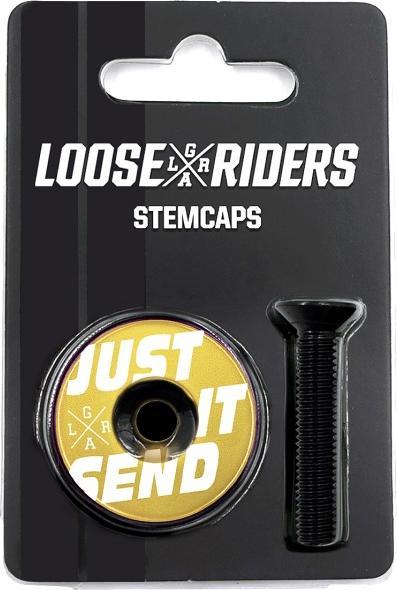 Actual product image Loose Riders Just Send It Stem Cap