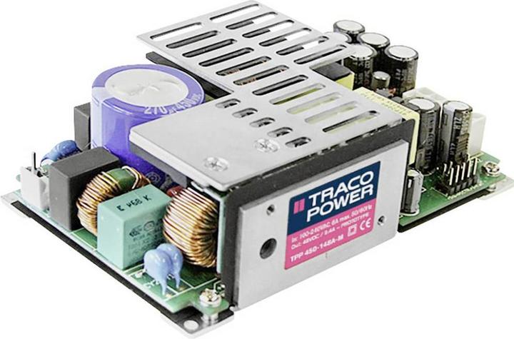 TracoPower TPP 450-128A-M AC/DC power supply module, open frame +30.2 V/DC 16100mA