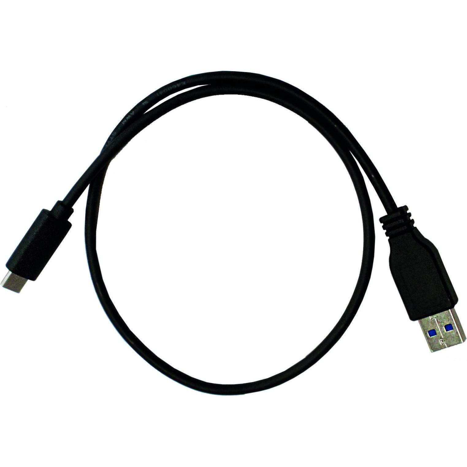 Thumbnail - Parat USB-A auf USB-C Connector 0,5m (0.50 m, USB 3.2 Gen 1), USB Kabel
