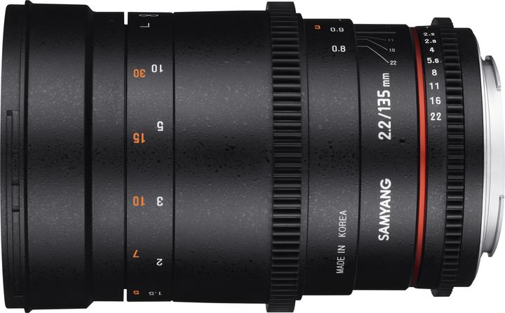 Actual product image Samyang 135mm T2.2 VDSLR Sony E-mount (Sony E, full size)