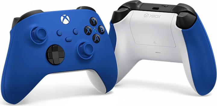 Produktbild Microsoft Xbox Wireless Controller - Shock Blue (PC, Xbox One X, Xbox Series X, Xbox One S, Xbox Series S)
