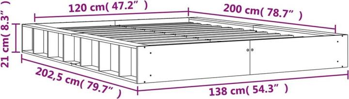 Actual product image vidaXL Skell (180 x 200 cm)