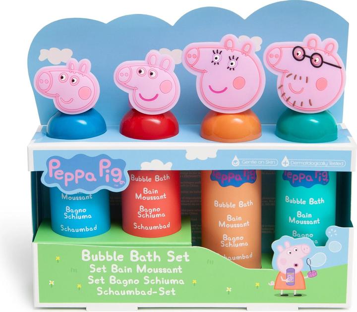 Actual product image Peppa Pig Schaumbadset Box 4 (Bubble bath, 340 ml)