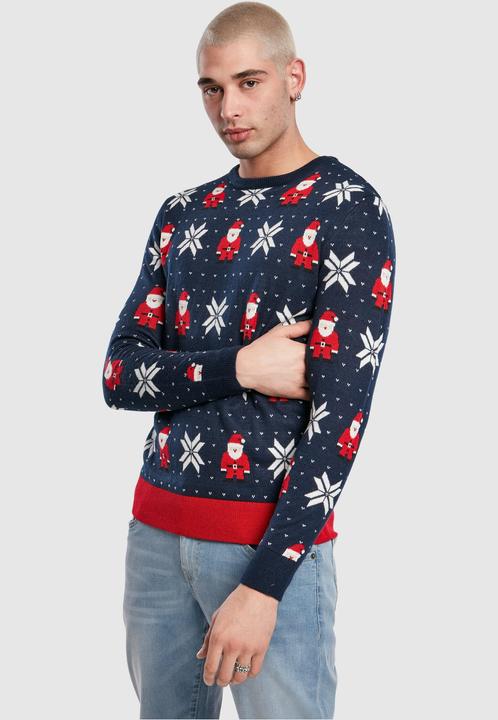 Actual product image Urban Classics Nicolaus And Snowflakes Sweater (M)