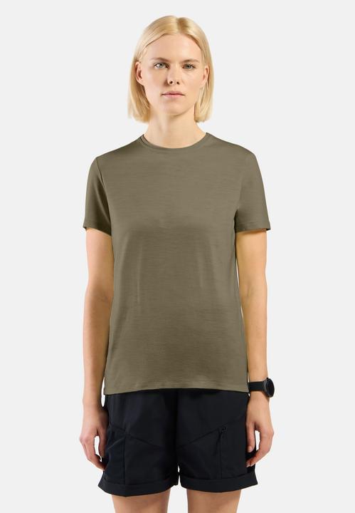 Actual product image Odlo Women's Merino 160 Plain T-Shirt Crew Neck S/S (L)