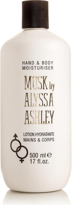 Produktbild Alyssa Ashley White Musk Hand & Body Moisturiser (Körperlotion, 500 ml)