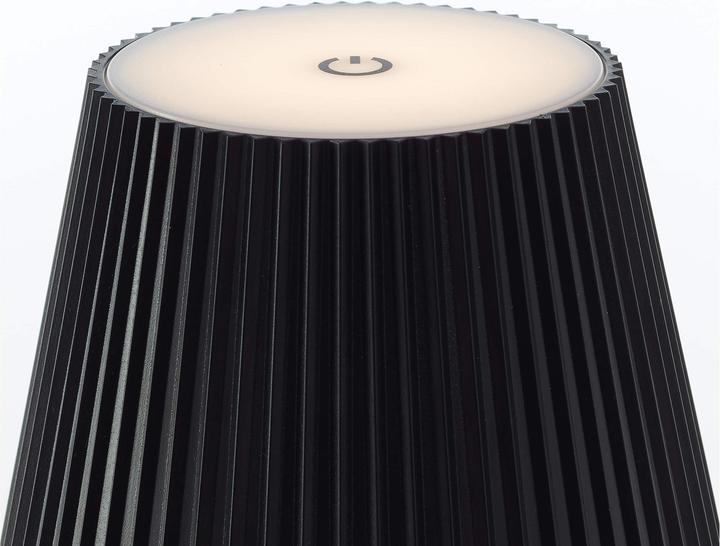 Actual product image Brilliant LED-Akku-Stehleuchte Macobo, 3,4W, 340lm, 3000K, schwarz (340 lm)