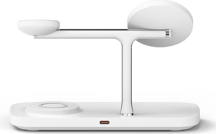Produktbild Ringke 3in1 QI2 MagSafe Wireless Charger - White (15 W)