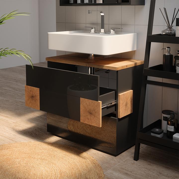 Produktbild Vicco Eden mit 2 Schubladen (70 x 37 x 64.50 cm)