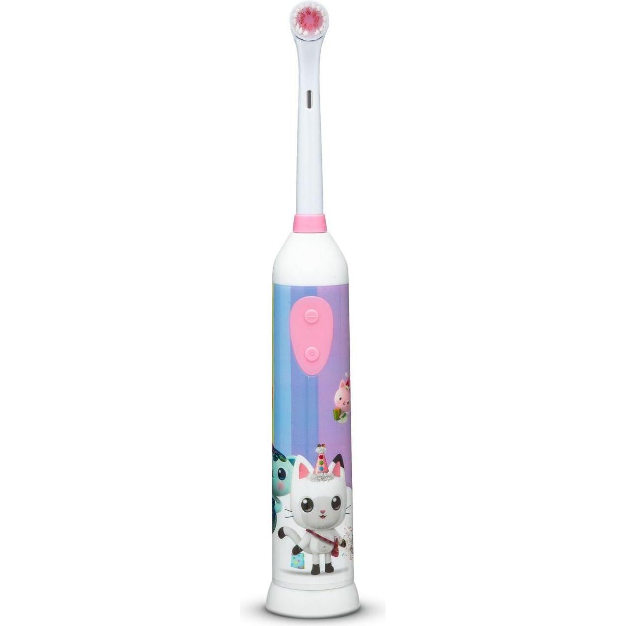 Huslog, Spazzolino manuale, Gabby's Dollhouse oscillating children's toothbrush white (Morbido)
