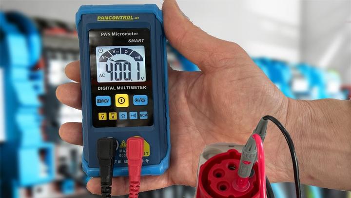 Immagine prodotto Pancontrol Multimeter PAN Micrometer (CAT II 600V, CAT III 300V)