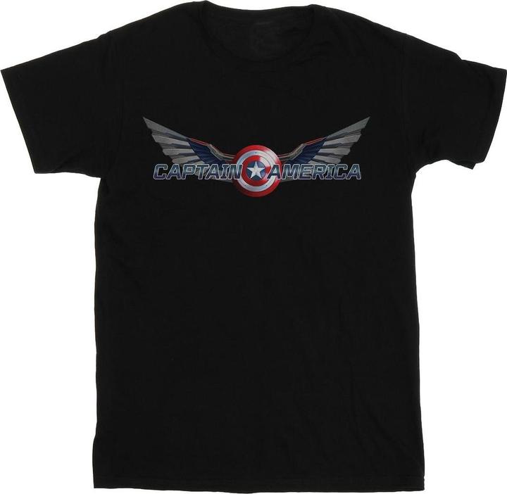 Immagine prodotto Falcon And The Winter Soldier Captain America Logo Maglietta Ampia Donna (M)