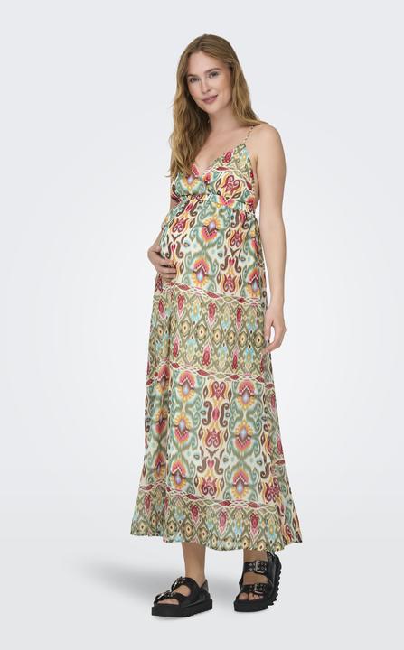 Produktbild Only Maternity Normal geschnitten V-Ausschnitt Maternity Verstellbare Träger Midikleid Kleid (S)