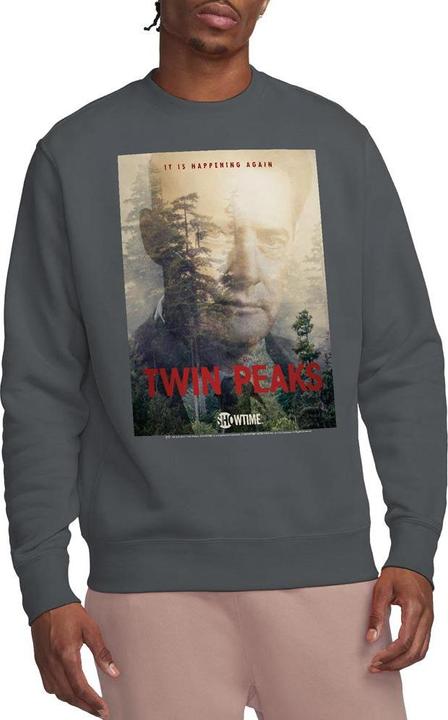 Immagine prodotto Twin Peaks Felpa Dale Cooper Poster Adulto Unisex (S)