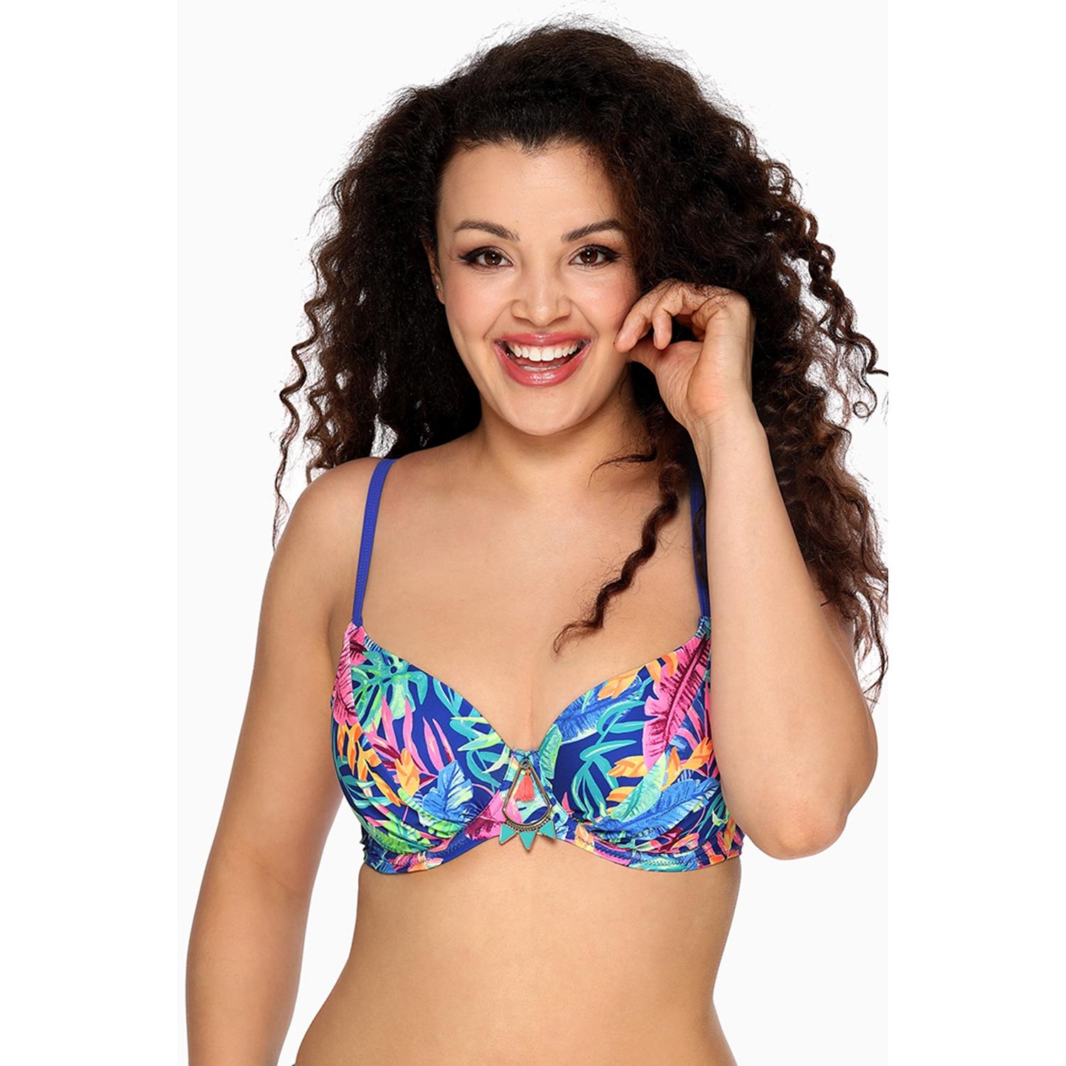 Ava, Damen, Bikini, Bikinioberteil model 164054, Blau, (65 D)
