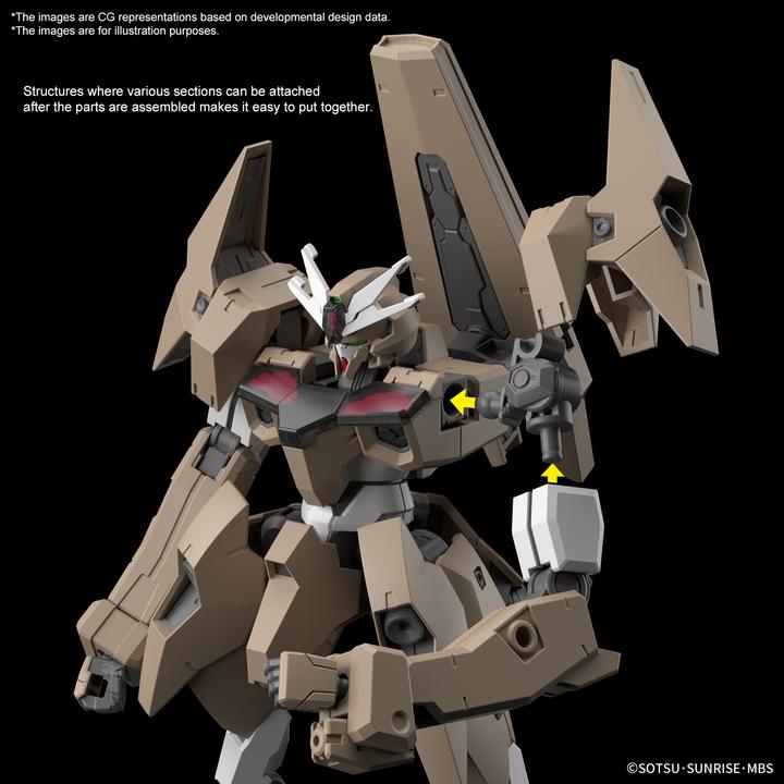 Actual product image Bandai Gundam Lfrith Thorn