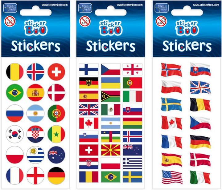 Sticker Boo Fahnen