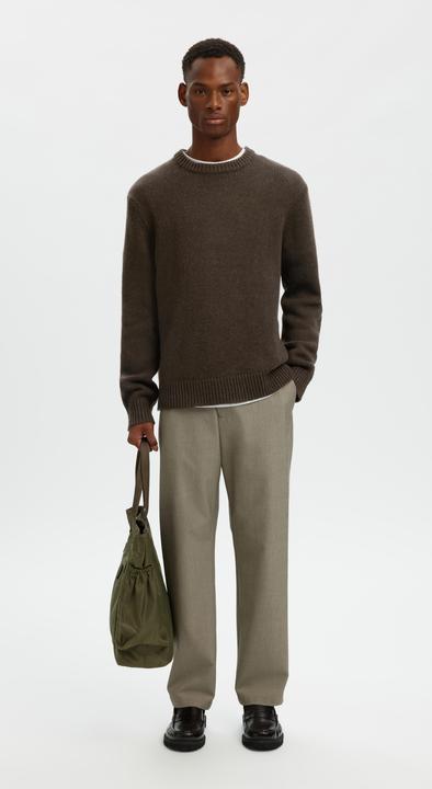 Produktbild Selected Relaxed Fit Wollgemisch Pullover (L)