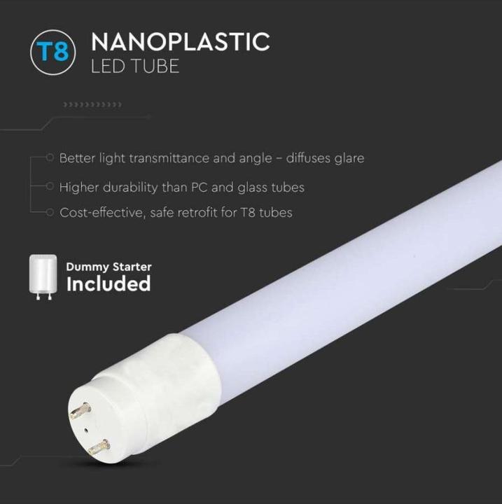 Produktbild V-TAC LED-Röhre VT-1277, T8, EEK: F, 18 W, 6400 K, G13, 120 cm (G13)