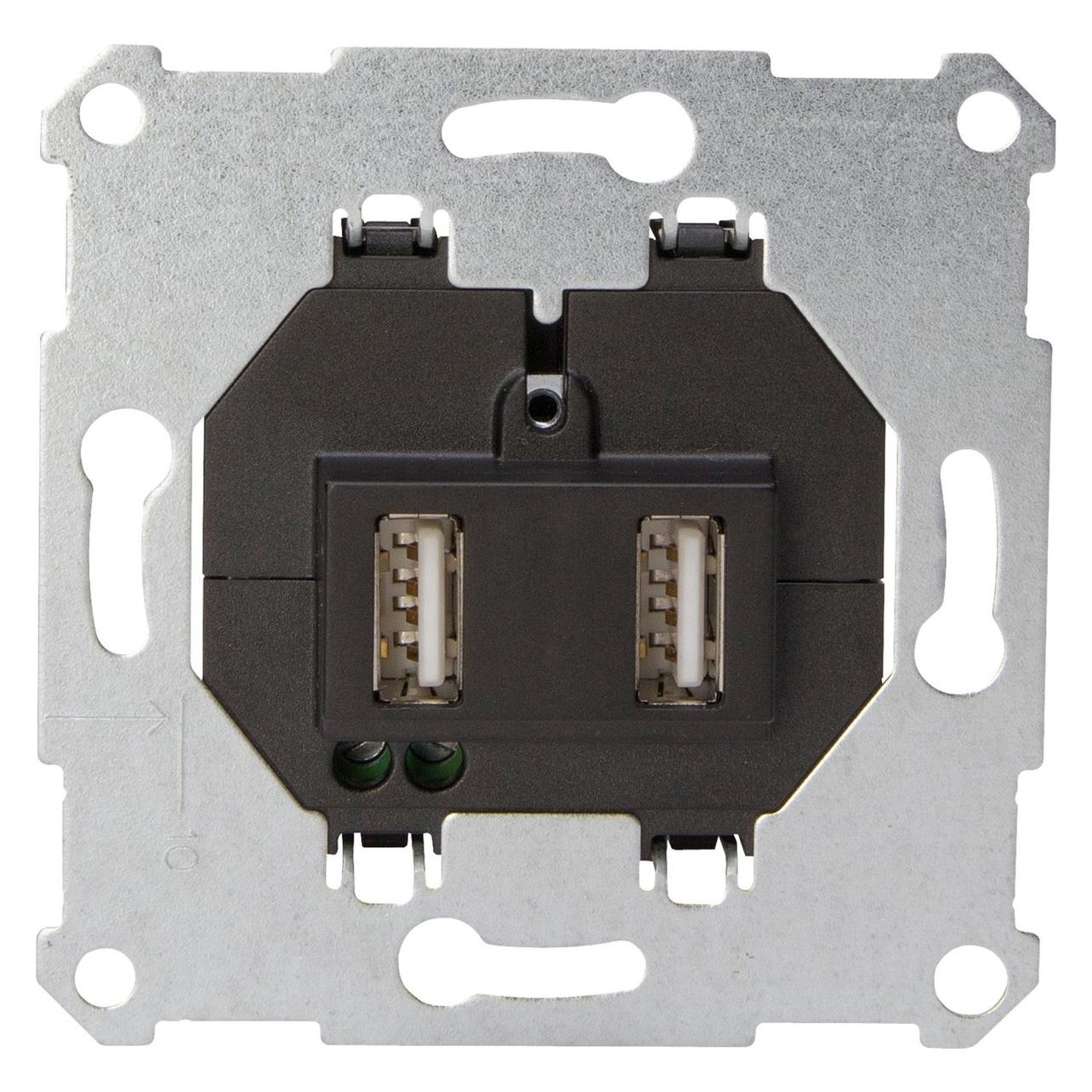 Kopp, Stopcontacten, Verzonken Gemonteerde Usb-oplader 2x700mA