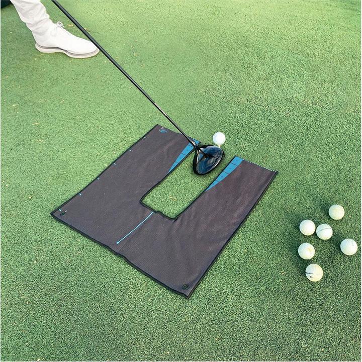 Actual product image Me and my Golf Ball Striker Alignment Towel