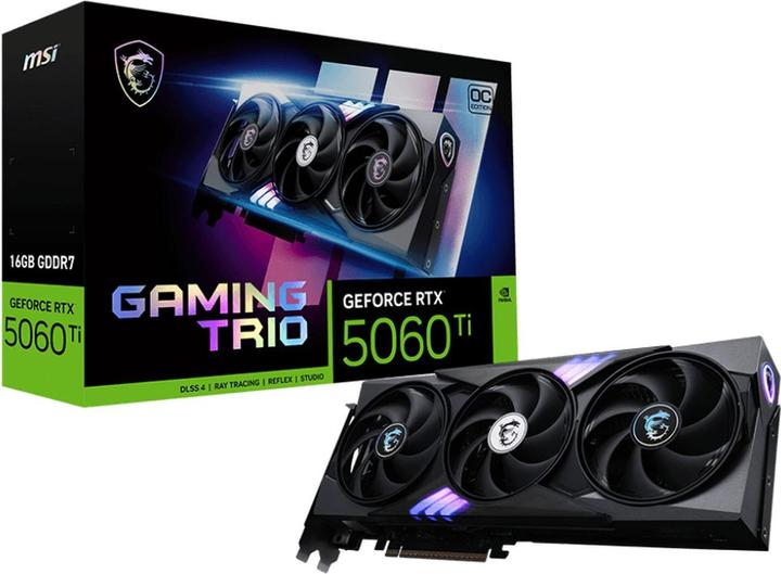 Actual product image MSI GeForce RTX 5060 Ti 16G GAMING TRIO OC (16 GB)