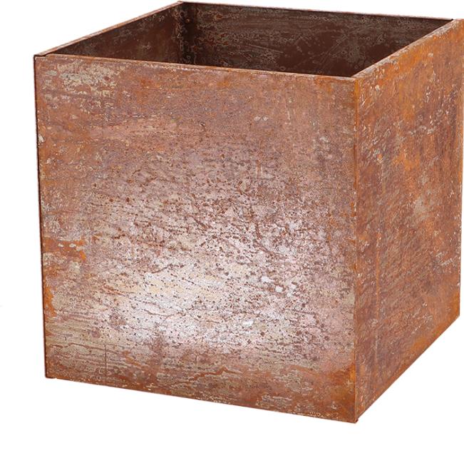Produktbild Esschert Design Pflanzkasten Rost quadratisch