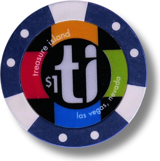 Produktbild Casinoshop 1 Dollar Chip Treasure Island Las Vegas