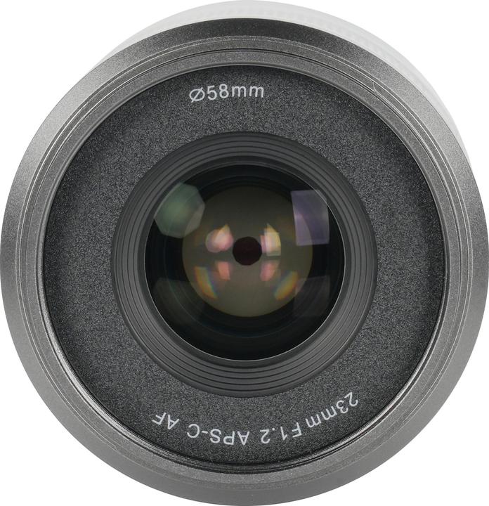 Actual product image Sirui Sniper 23mm F1.2 APSC Auto-Focus Lens (Sony-E Mount, White) (Sony E, APS-C / DX)