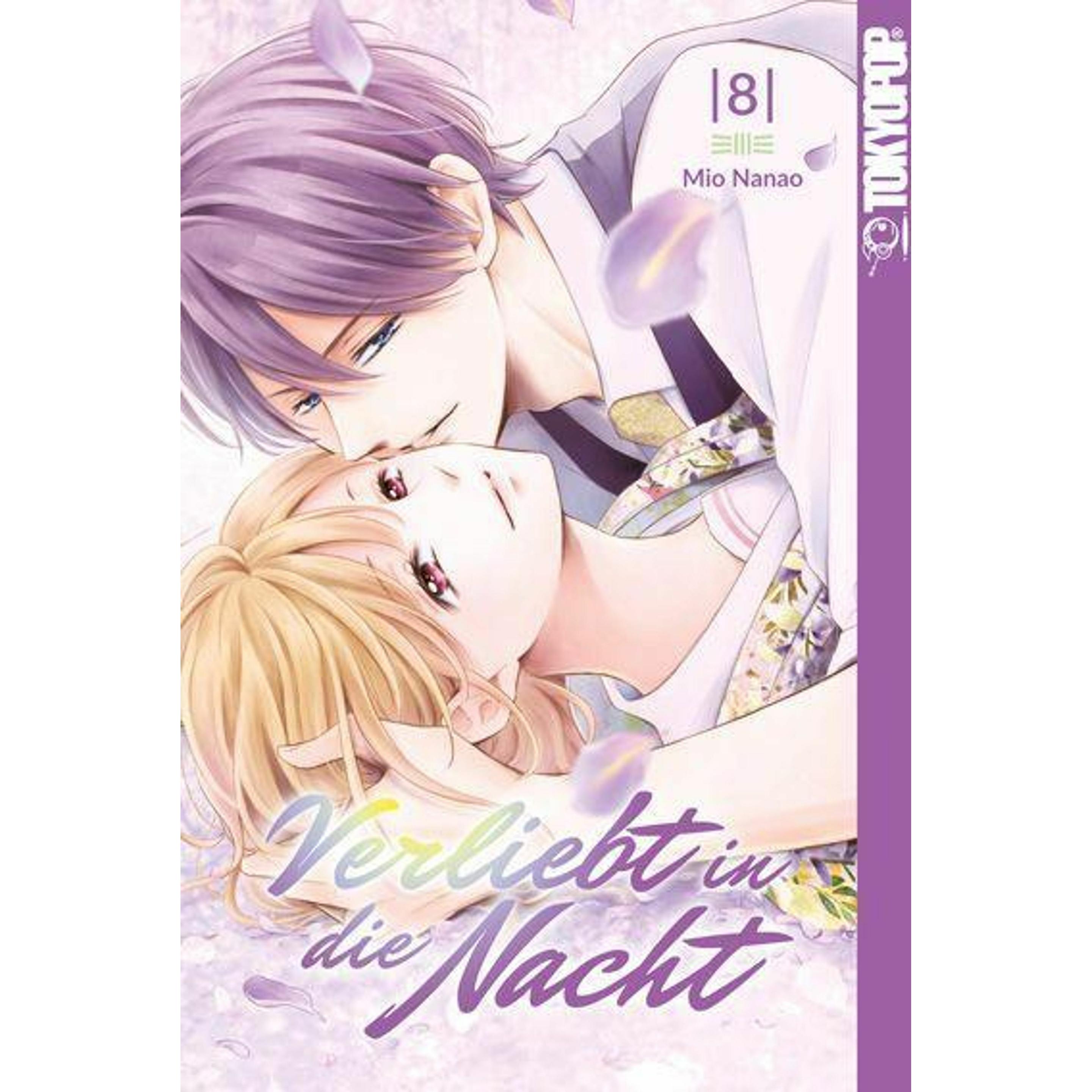 Verliebt in die Nacht 08, Belletristik von Florian Weitschies, Etsuko Tabuchi, Mio Nanao
