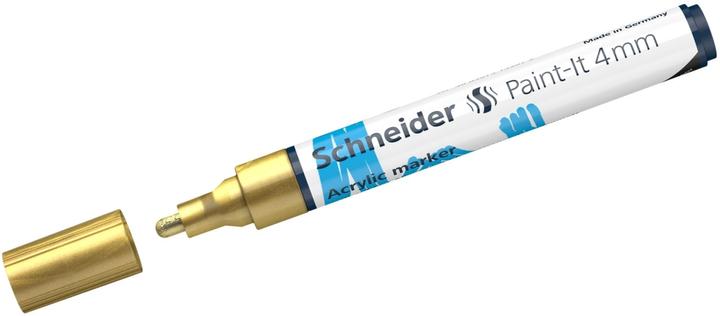 Produktbild Schneider Acrylmarker Paint-It 320 4mm gold (Gold, 4 mm, 1 x)