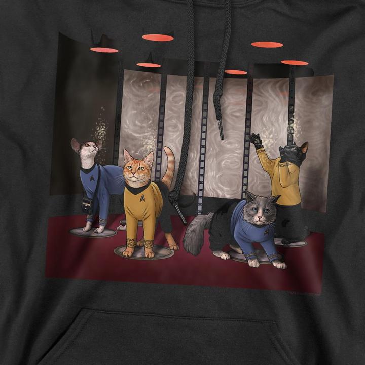 Actual product image Mens Beam Meow Up Hoodie (M)