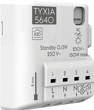 Produktbild Delta Dore FunkUnterputzmodulEmpfänger TYXIA