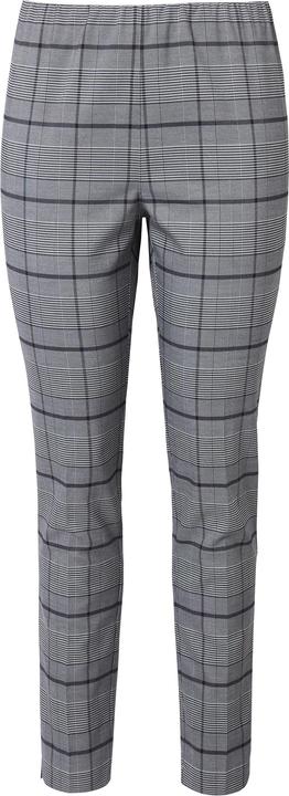 Immagine prodotto Ulla Popken Pantaloni a quadri con taglio della gamba aderente, pieghe e cintura elastica (54)