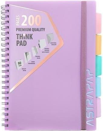 Produktbild Astra Spiralnotizbuch A4/200K PP Pastell (A4)
