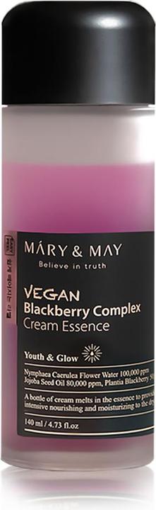 Actual product image Mary&May MARY & MAY Vegan Blackberry Complex Cream Essence, 40 ml (140 ml, Face fluid)