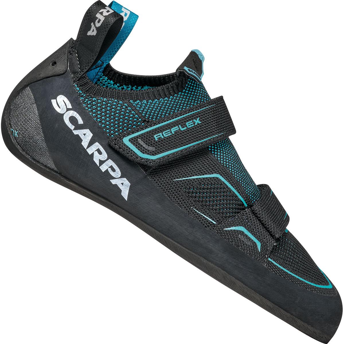 Scarpa, Damen, Kletterschuhe, Reflex V Kletterschuhe (35.5), Schwarz