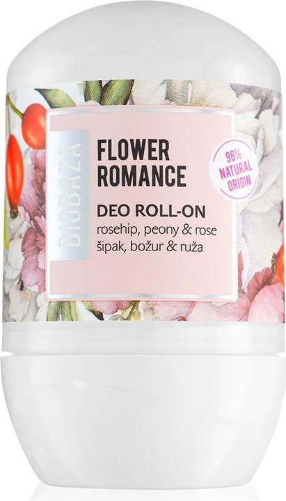 Produktbild Biobaza Flower Romance Deodorant Roll-On (Roll-on)