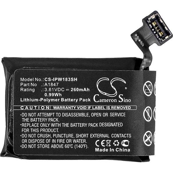 OEM, Fahrzeug Navigation Zubehör, Apple Watch 3 GPS, 38mm Battery 260 mAh