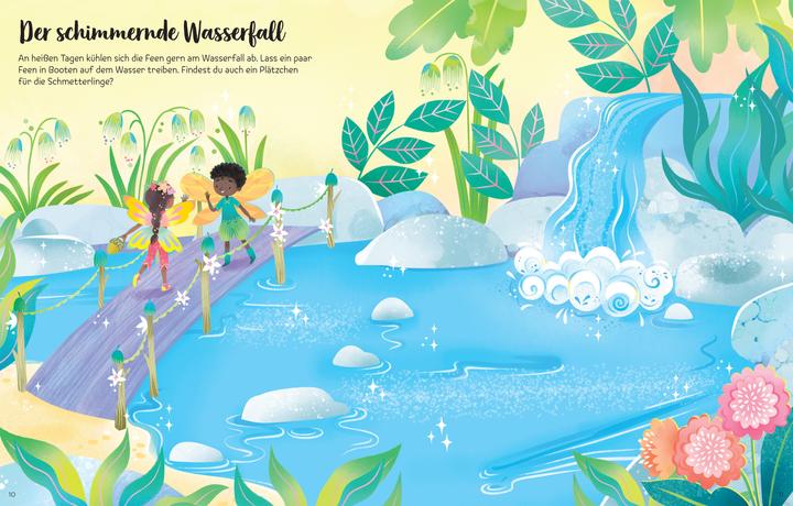 Produktbild Mein erstes Glitzer-Stickerbuch: Funkelnde Feen