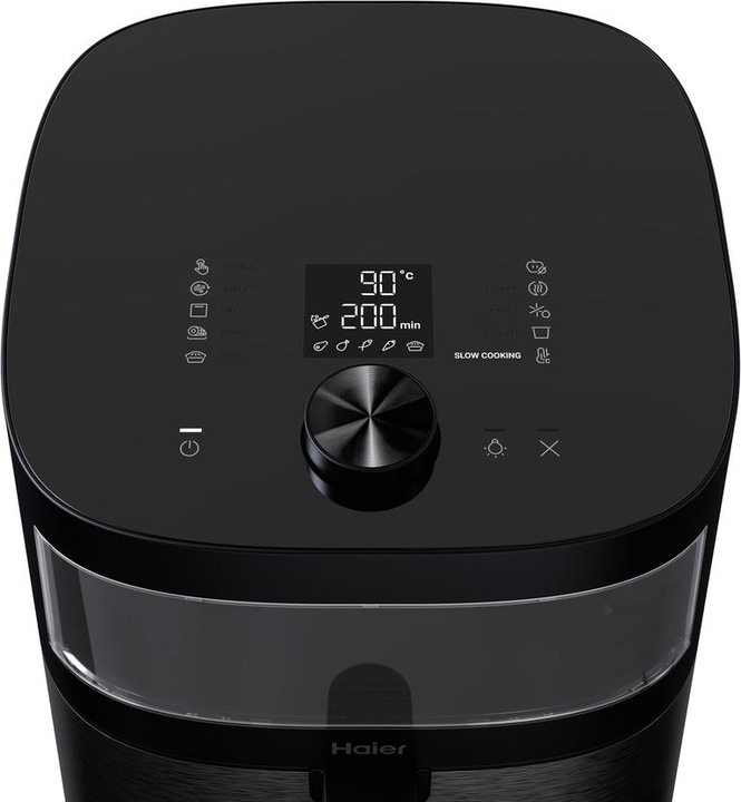 Immagine prodotto Haier Friggitrice ad aria I-Master Serie 5 Nero, Capacità 7 L, Range di temperatura 40°-200°, 9 in 1, Acce
