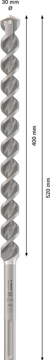 Produktbild Bosch Professional Zubehör Hammerbohrer SDS max-4 30 x 400 x 520 mm (30 Millimeter)