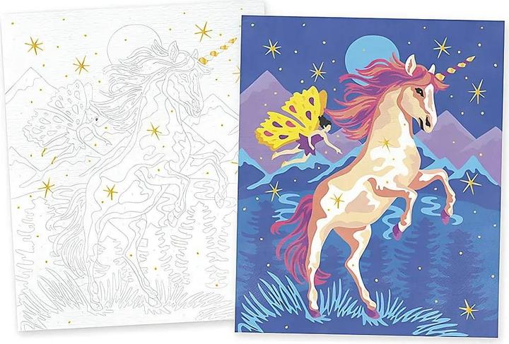 Produktbild Janod Malen nach Zahlen Einhorn
