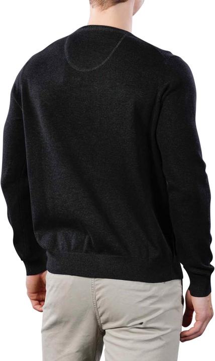 Actual product image Fynch-Hatton V-Neck Sweater charcoal (4XL)