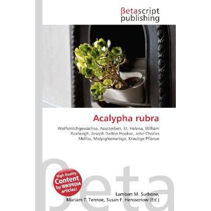 Acalypha rubra, Fachbücher